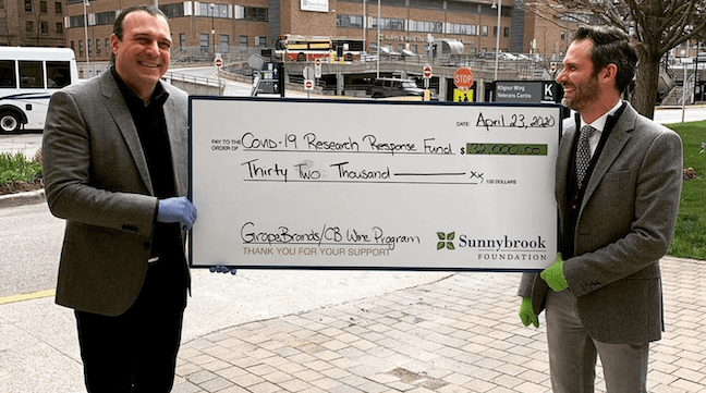 Donating Check