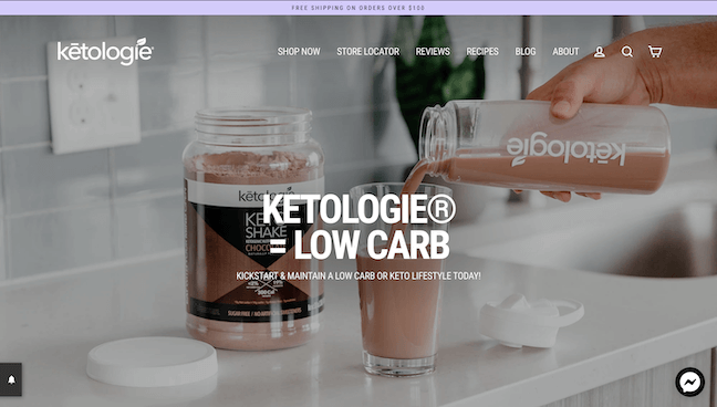 Ketologie homepage