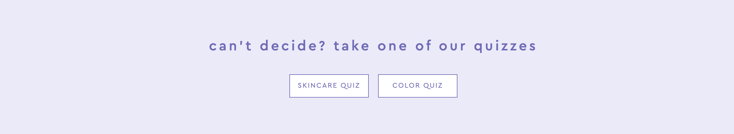 florence by mills displays quiz on website footer