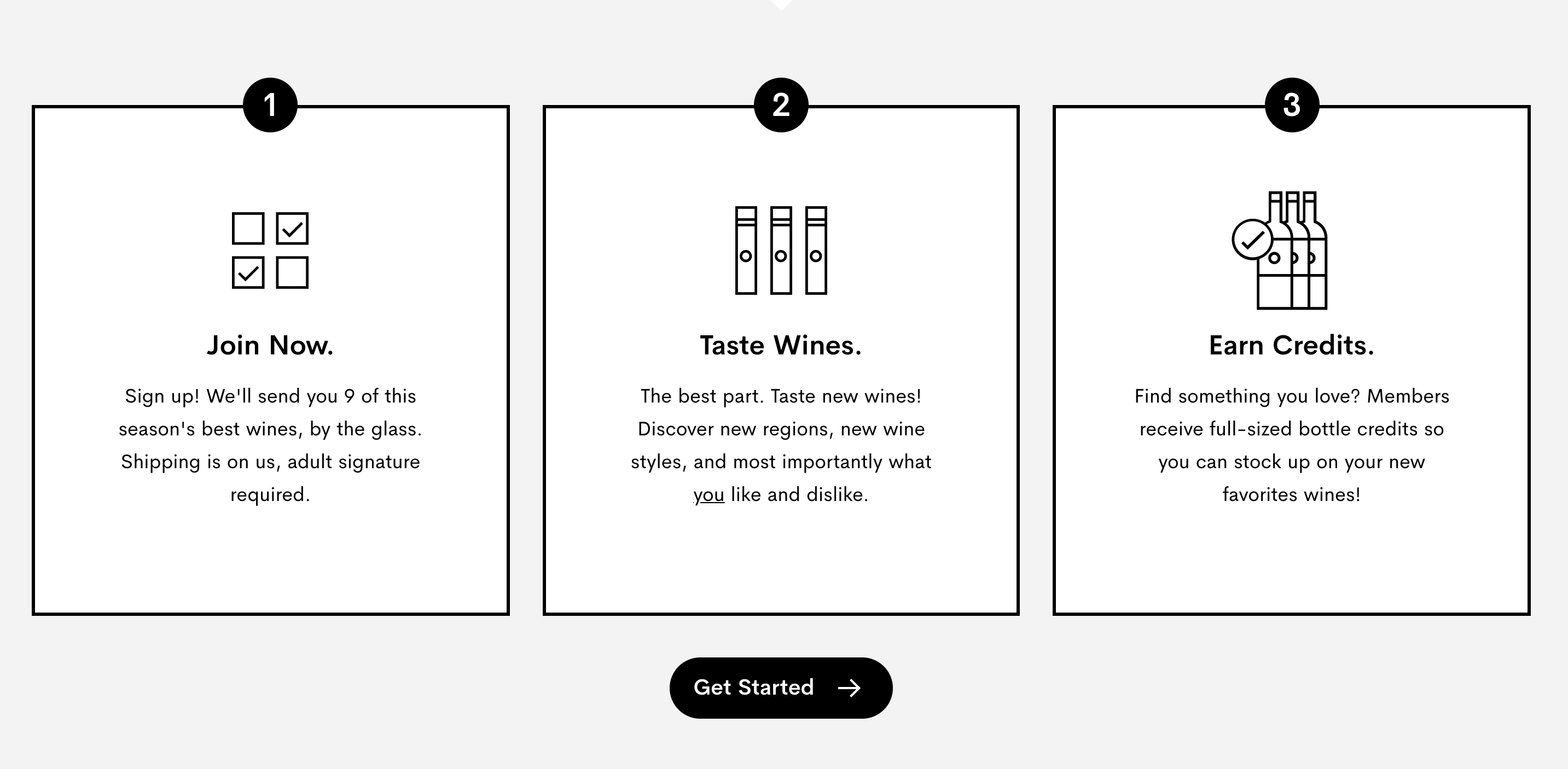 Vinebox homepage 2