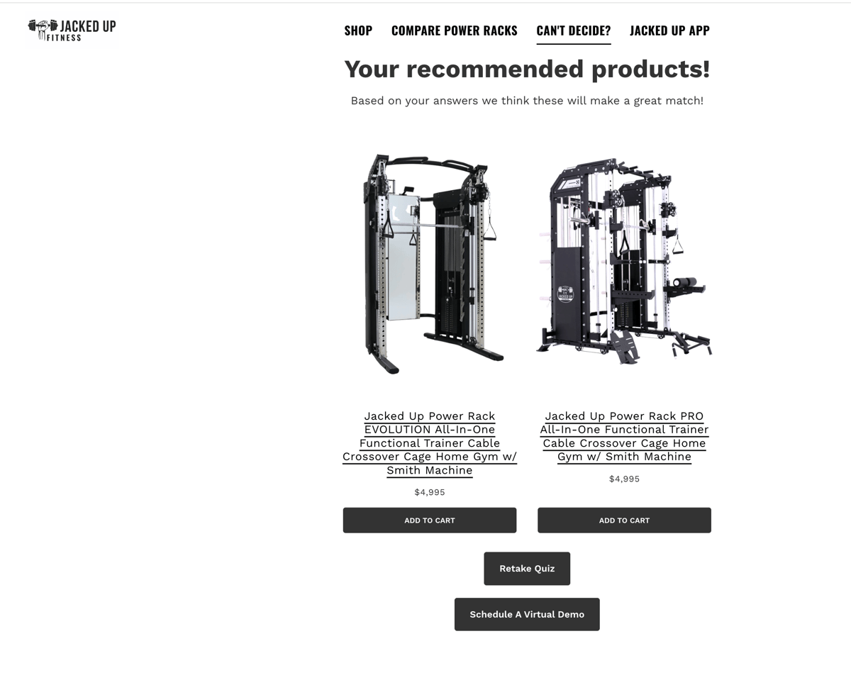 jacked up - recommendation