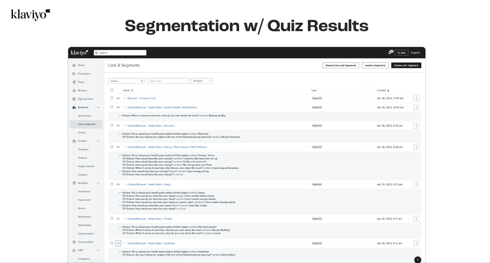 segmentation