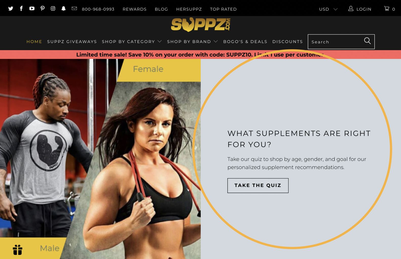 suppz_quizplacement_example