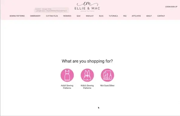 Ellie & Mac quiz in action