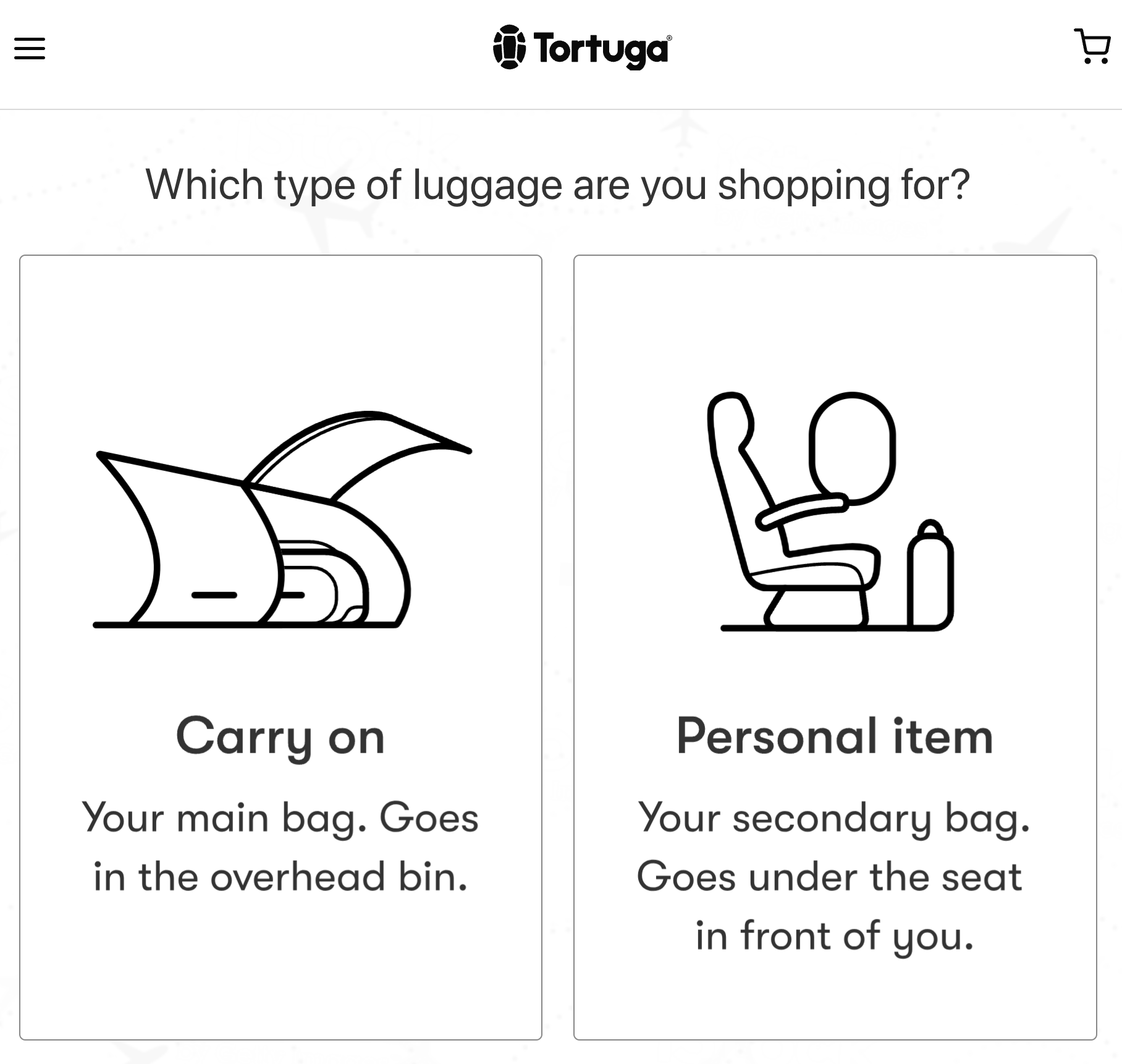 Tortuga quiz question about travel style
